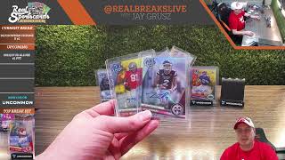 2023 Bowman Chrome University Football 1 Full Case 101123 [upl. by Rapsag158]