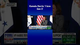 Kamala Harris gives cringy speech about Gen Z and their ‘life experience’ shorts [upl. by Thomey134]