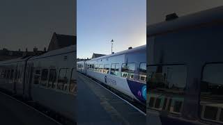 158791 arriving at Saltburn on the 221024 saltburn train trainspotting class158 [upl. by Jopa327]