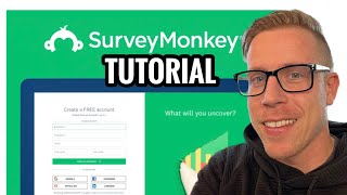 SurveyMonkey Tutorial  How to Create Online Surveys EASY [upl. by Augustina592]