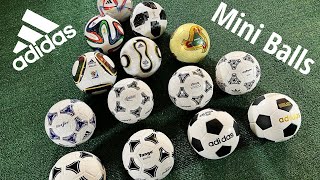 Adidas World Cup Mini Balls  Unboxing and History 19702022 [upl. by Ottie]