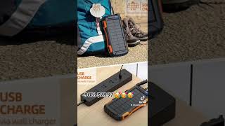 PowerBankSolarCharger  42800mAh Portable tech [upl. by Donahue]