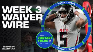 Week Two Recap Pt 2  Top Waiver Wire Adds  Fantasy Focus 🏈 [upl. by Erina726]