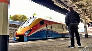 FIRST CLASS Sheffield to London St Pancras International with East Midlands Trains [upl. by Durkin65]