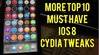 Top 10 BEST Cydia Tweaks For iOS 83  TaiG [upl. by Anicnarf]