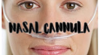 Nasal cannula oxygen therapy procedure videodevice knowledgesinhala  srilanka [upl. by Showker779]