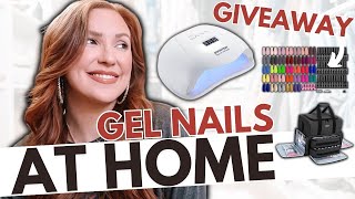 How to do Gel Nails LIKE A PRO  Amazon Gel Kit  Gel Nail at Home SAVE YOUR MONEY [upl. by Annatsirhc]