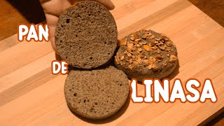 Pan De Linaza sin horno ¡FACIL Y SALUDABLE [upl. by Nigrom]