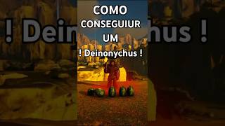 COMO DOMAR O DEINONYCHUS  ARK Survival Evolved [upl. by Malim]