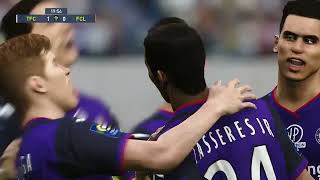 TOULOUSE VS LORIENT PES 2021 GAMEPLAY LIGUE 1 [upl. by Eugatnom]