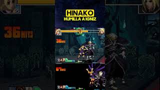 HINAKO HUMILLA A IGNIZ en KOF 2001🔥 kof2002plus tas [upl. by Anirt863]