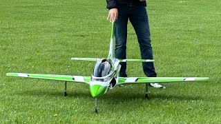 Maiden Flight Skywing Falcon from Skywingeurope with kavanrc Servos and evoJet B220Neo Turbine [upl. by Lehar]