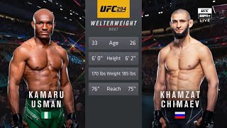 🔴 UFC 294 Kamaru Usman vs Khamzat Chimaev  Full Fight amp Highlights  Middleweight Bout [upl. by Abell]