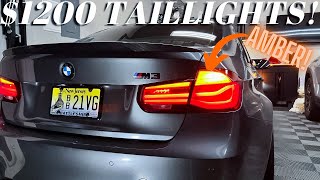 OEM Euro Shadowline F80 M3 Tail Lights  Coding Rear Fog Lights For FREE [upl. by Mcquillin706]