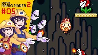 Les Boules de feu de Mario  Super Mario Maker 2 05 [upl. by Mehala]