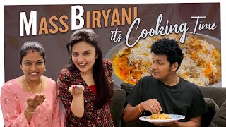 MASS BIRYANI its Cooking Time  Mukku Avinash  Sreemukhi [upl. by Korella]