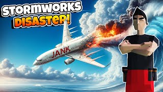 Our Plane EXPLODED Midflight in Stormworks [upl. by Sucramed]