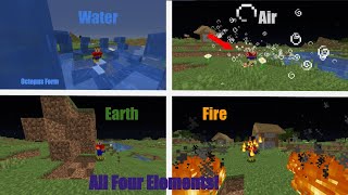 Avatar The Last Airbender In Minecraft No Mods ProjectKorra Tutorial [upl. by Nageem]