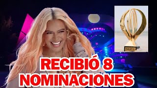 KAROL G NOMINADA A LOS PREMIOS HEAT 2024 [upl. by Bowler]