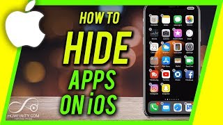 How to HIDE APPS on iPhone [upl. by Anitsrihc]