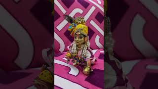 Radhe Krishna love♥️♥️♥️ radhakrishnayoutubeshortslovestoryviralvideoshriharivanshkrishna🦚🙏🎶 [upl. by Jecoa]