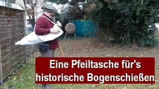 Pfeiltasche basteln  Wiegand von Marburg [upl. by Lilahk518]