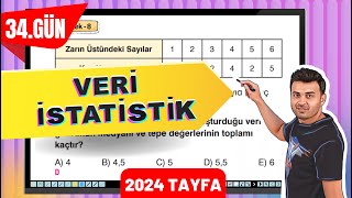 VERİ İSTATİSTİK  34 GÜN 40GündeTYTmatematikkampı [upl. by Knuth]