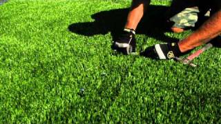 How to Seam Artificial Grass  Brought to you by SGW [upl. by Dej]