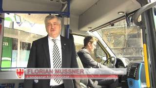 Preis für Infopoint Mobil und neue CitybusLinie in Brixen [upl. by Hsiekal]