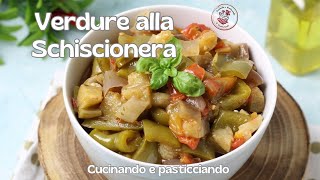 VERDURE ALLA SCHISCIONERA RICETTA SARDA 😋😋 [upl. by Dloniger]