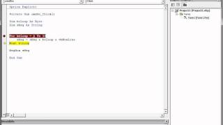 VB6 Tutorial 016  For Loops [upl. by Aurelea371]