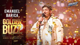 Povestea lui Emanuel Barica tânărul care a primit Golden Buzz  Românii Au Talent S14 [upl. by Nylehtak792]