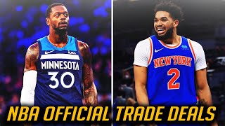 MAS LUMAKAS Karl Anthony Town Traded to Knicks for Julius Randle and Donte DiVincenzo [upl. by Meir]