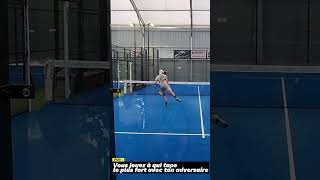 Pop  vous jouez à qui tape le plus fort avec ton adversaire 😅 🎾 [upl. by Rufford67]