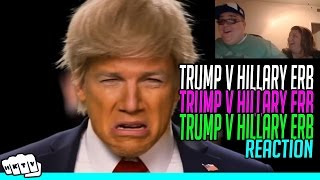 Donald Trump vs Hillary Clinton ERB REACTION🔥 [upl. by Nivrae554]