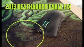 How to Change Razer Death Adder 2013 Braided Cable and Feet [upl. by Helm275]