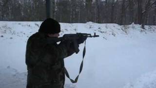 Стрельба из АК74 AK74 shooting [upl. by Penney917]