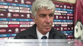 Dopo TorinoAtalanta il commento di Gian Piero Gasperini [upl. by Eidassac]