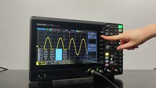 Hantek Oscilloscope DPO7000，2GSs 500MHz，2G depth101 inch——10 [upl. by Celeski]