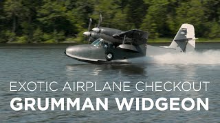 Exotic Airplane Checkout Grumman Widgeon [upl. by Yhtomot108]