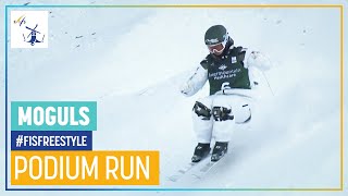 Benjamin Cavet  Moguls  Deer Valley  2nd place  FIS Freestyle Skiing [upl. by Gibbon]