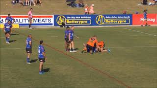 West Tigers Mackay vs Moranbah Miners Grand Final Match 2018 [upl. by Ekalb]