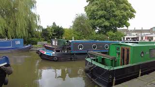 Skipton Canal Walk Narrowboat Barge North Yorkshire Dales England UK Full Virtual Walking Tour 4K 🇬🇧 [upl. by Cantone]