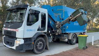 Shire of kalamunda garbage with 2 Volvos SL01694 and SL01697 [upl. by Bysshe]