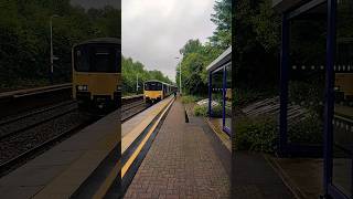 150121amp150148 blast past Huncoat 2024 britishrailways trainspotting class150 [upl. by Ahsito332]