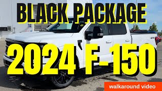 Check Out The Sleek 2024 Ford F150 XLT With Black Appearance Package And 65 Box [upl. by Leupold]