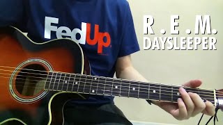 REM  Daysleeper Acoustic Cover [upl. by Cuthburt989]