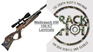 Weihrauch HW 100 KT Laminate  Crackshot Demo and Review [upl. by Anihs]