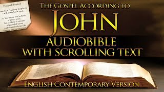 The Book of John  Contemporary English  Holy Bible FULL With Text [upl. by Enej463]