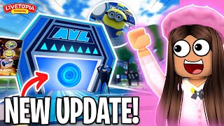 NEW DESPICABLE ME 4 in LIVETOPIA ROBLOX Update 162 [upl. by Dreher993]